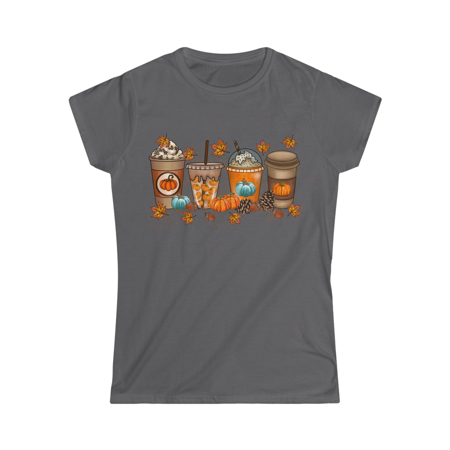 Fall Coffee Drink | Women's Softstyle Tee