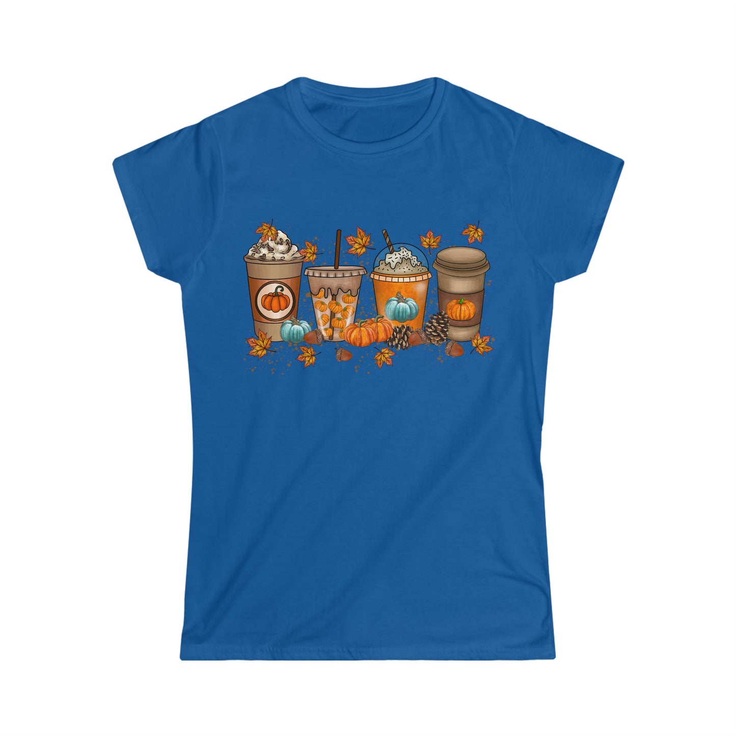 Fall Coffee Drink | Women's Softstyle Tee