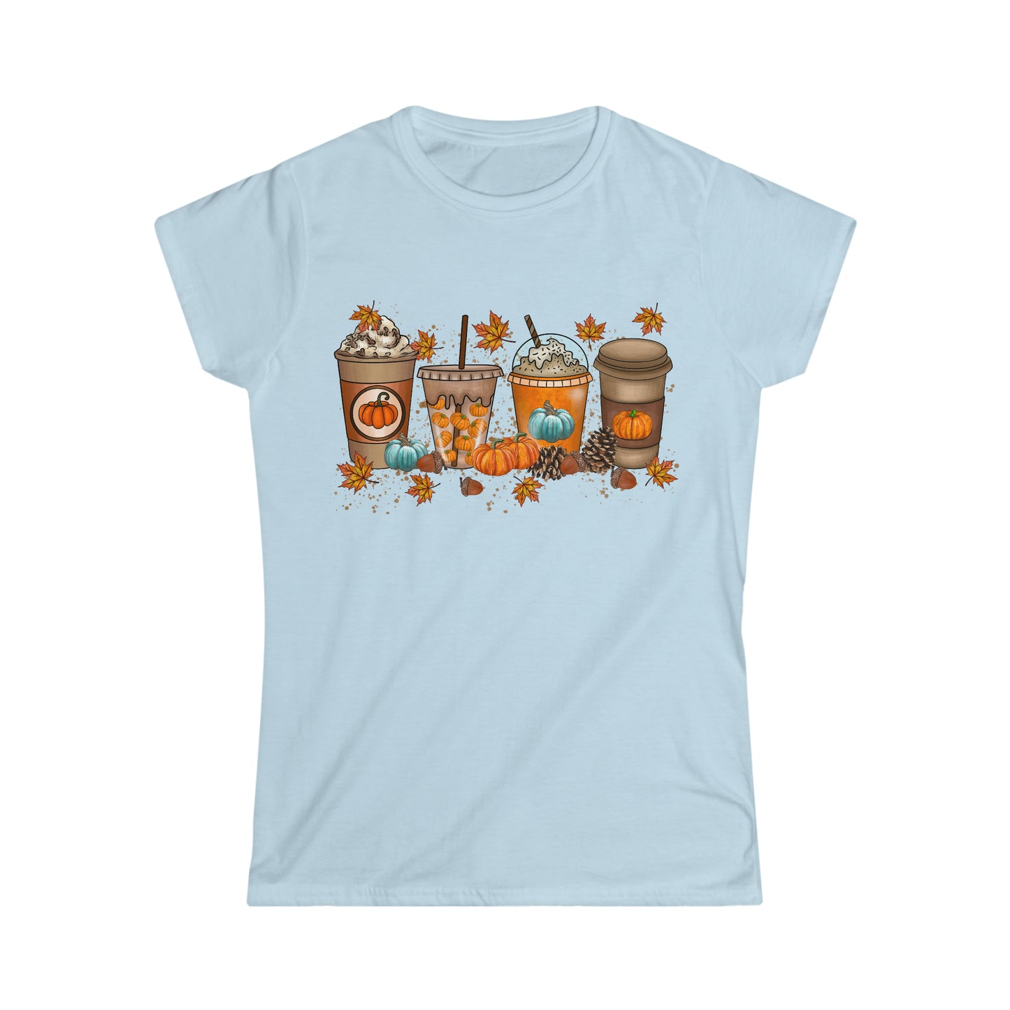 Fall Coffee Drink | Women's Softstyle Tee