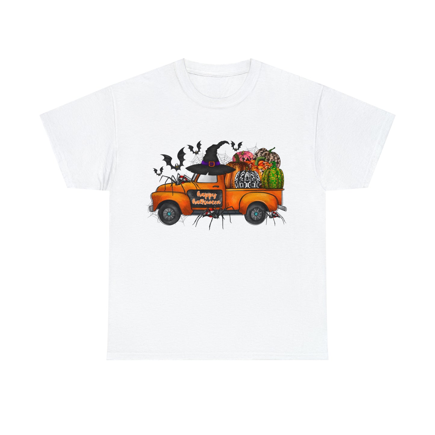Halloween Truck | Unisex Heavy Cotton Tee