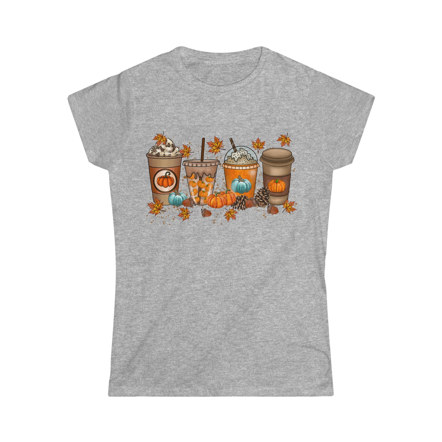 Fall Coffee Drink | Women's Softstyle Tee