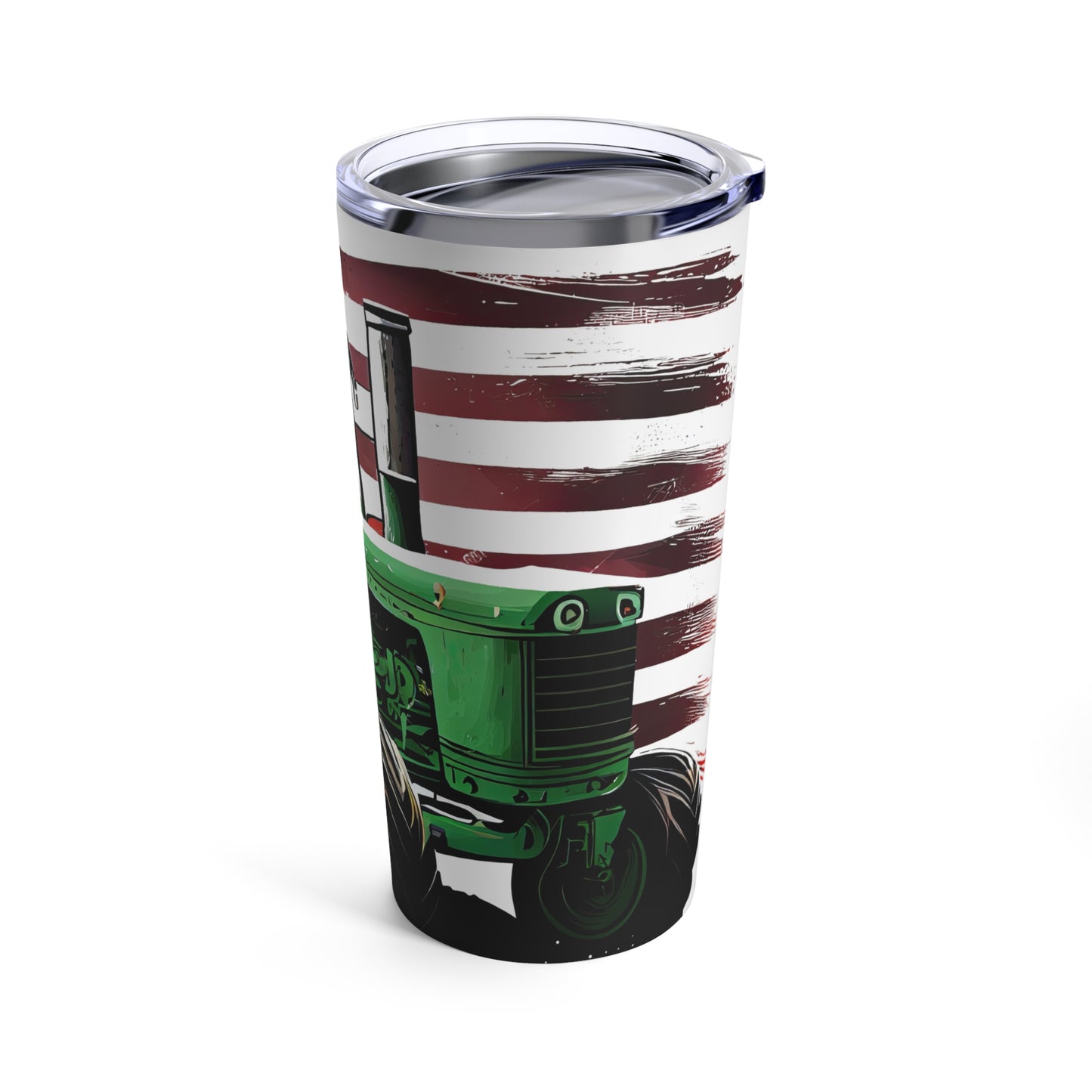 Flag & Green Tractor | Tumbler 20oz