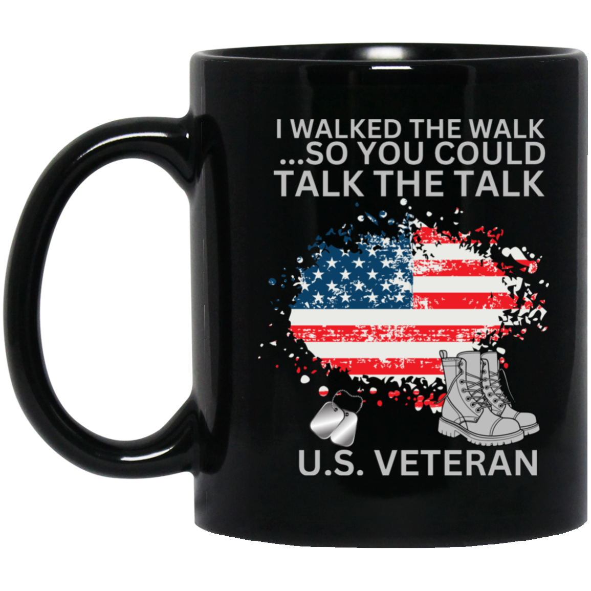 I Walked the Walk So You Could Talk the Talk | 11 oz. Black Mug