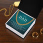 My Dad | Your Guiding Hand - Cuban Link Chain