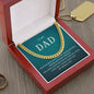 My Dad | Your Guiding Hand - Cuban Link Chain