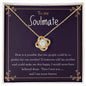 My Soulmate | Yours Forever - Love Knot Necklace