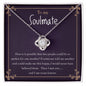 My Soulmate | Yours Forever - Love Knot Necklace