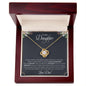 My Daughter | Always Remember - Love Knot Necklace