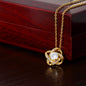 To My Daughter | Happy Birthday, Love, Dad | Love Knot Necklace