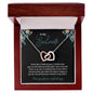 My Soulmate | Forever Remain - Interlocking Hearts Necklace
