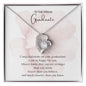 The Proud Graduate | Congratulations - Forever Love Necklace