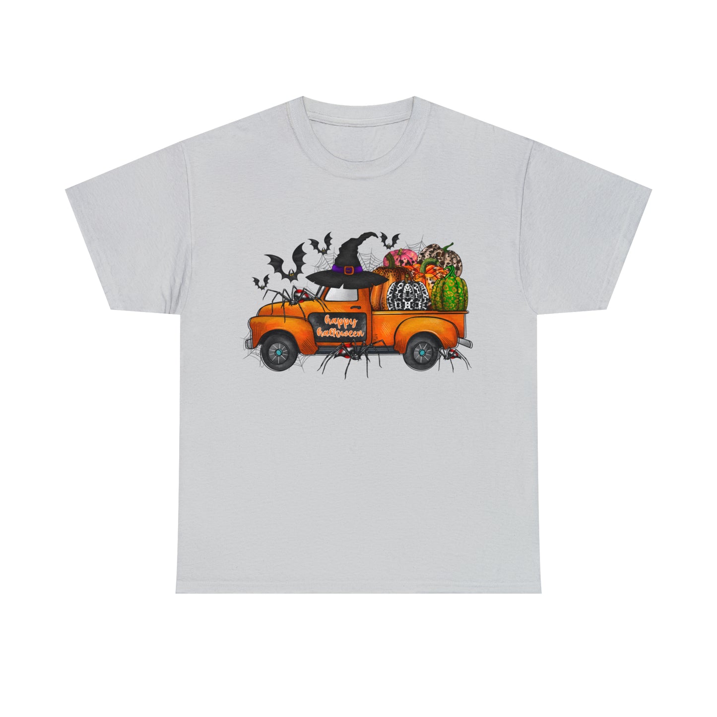 Halloween Truck | Unisex Heavy Cotton Tee