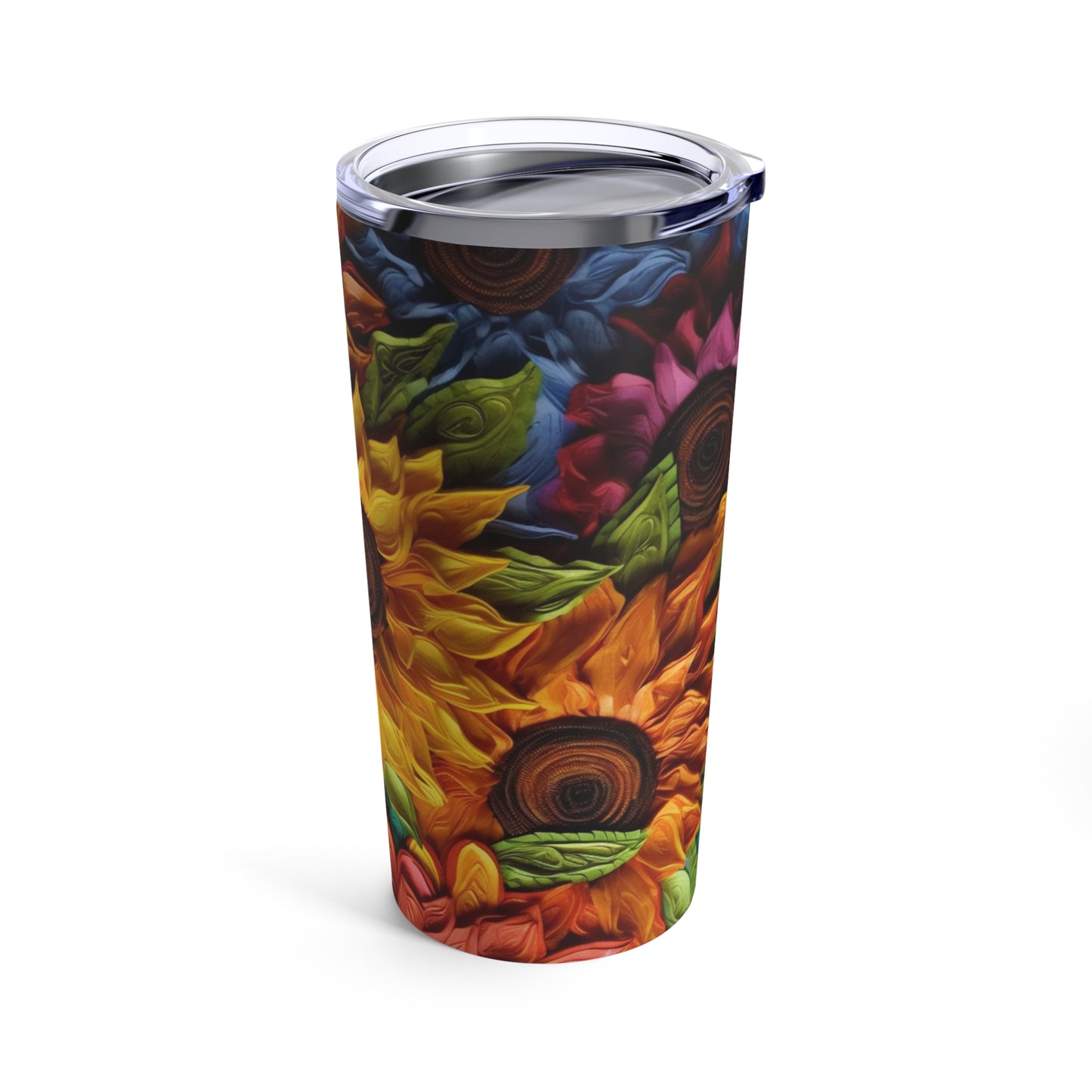 3D Colorful Sunflower | Tumbler 20oz