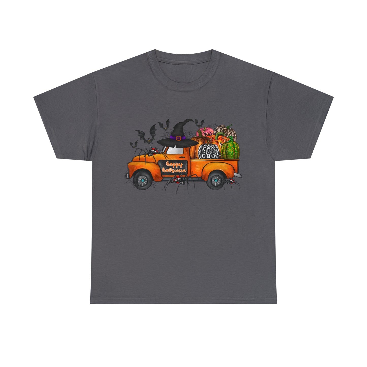 Halloween Truck | Unisex Heavy Cotton Tee