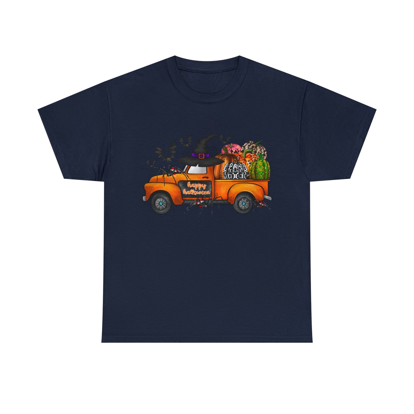 Halloween Truck | Unisex Heavy Cotton Tee